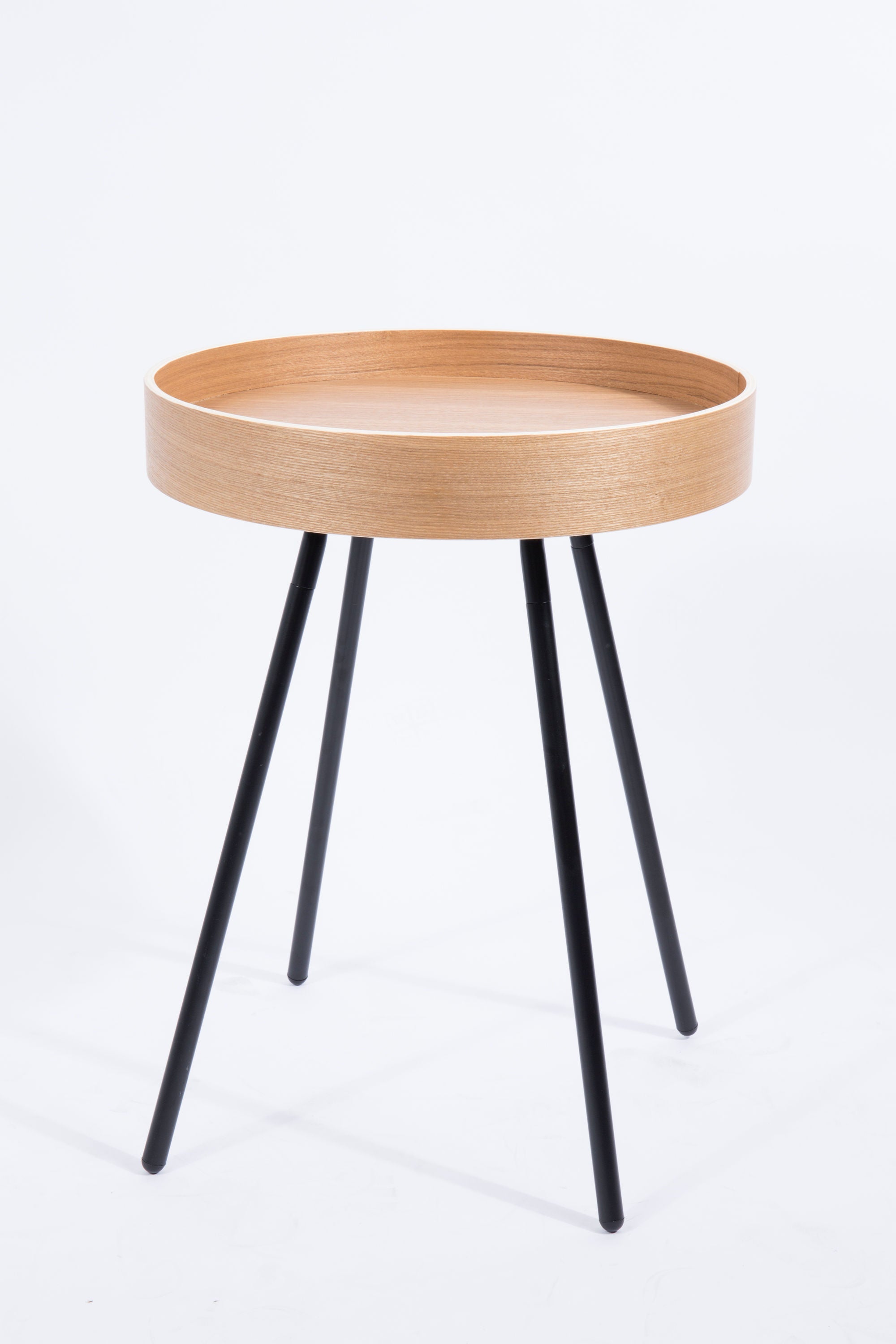 Zuiver Oak Tray Round Side Table